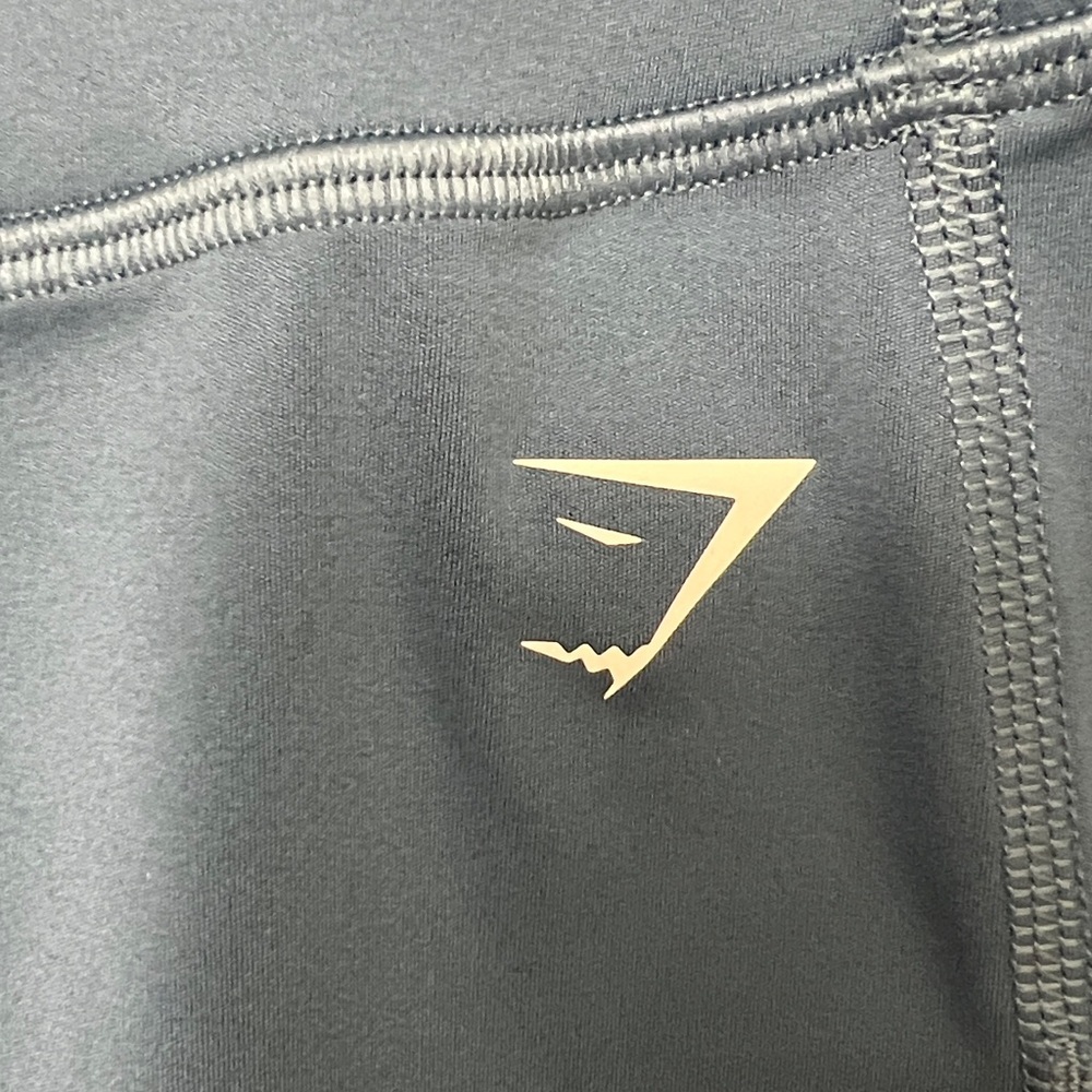 Gymshark Pocket Shorts- Blue Bike Shorts, Size XS, 2 side pockets, EUC - Picture 5 of 10